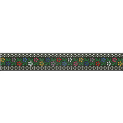 Набір ниток DMC для вишивки хрестиком до заготовки дитячої спіднички – вишиванки на 3-5 років Борщівська БС053пБ28ннh