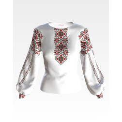 Набір бісеру Preciosa для вишивки бісером до заготовки жіночої блузки – вишиванки Мами оберіг (БЖ140пБннннb)