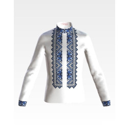 Пошита дитяча сорочка-вишиванка Весняна для вишивки бісером і нитками (СД024кБ3401)