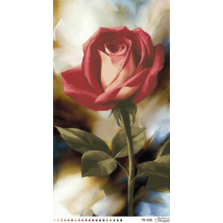 Набір для вишивки бісером Барвиста Вишиванка Романтична троянда 44х82 (ТК020пн4482k)