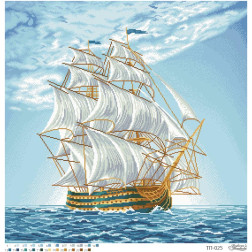 Схема картини Морська пригода для вишивки бісером на тканині (ТП025пн6161)