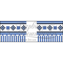 Схема Рушничок для Весільних букетів та декору для вишивки бісером і нитками на тканині (ТР068пн1025)