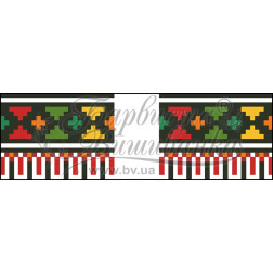 Схема Рушничок для Весільних букетів та декору для вишивки бісером і нитками на тканині (ТР086пн1025)