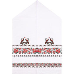 Схема Весільний рушник для вишивки бісером і нитками на тканині (ТР115пн5099)