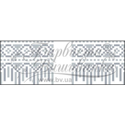 Схема Рушничок для Весільних букетів та декору для вишивки бісером і нитками на тканині (ТР122пн1025)