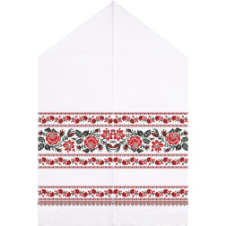 Схема Весільний рушник для вишивки бісером і нитками на тканині (ТР123пн5099)