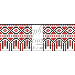 Схема Рушничок для Весільних букетів та декору для вишивки бісером і нитками на тканині (ТР126пн1025)