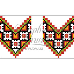 Схема Рушничок для Весільних букетів та декору для вишивки бісером і нитками на тканині (ТР130пн1025)