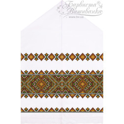 Схема Весільний рушник для вишивки бісером і нитками на тканині (ТР458пн5099)