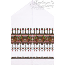 Схема Весільний рушник для вишивки бісером і нитками на тканині (ТР476пн5099)