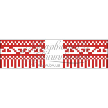 Схема Рушничок для Весільних букетів та декору для вишивки бісером і нитками на тканині (ТР142пн1025)