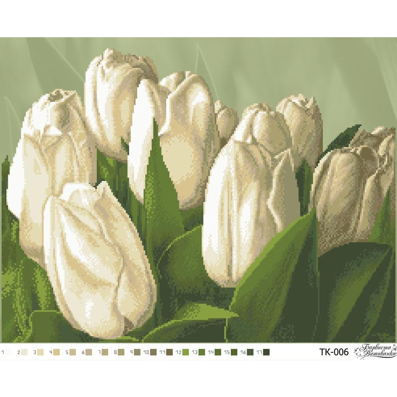 Тюльпаны Luca-S, набор для вышивания, арт. B Luca-S | Купить онлайн на webmaster-korolev.ru