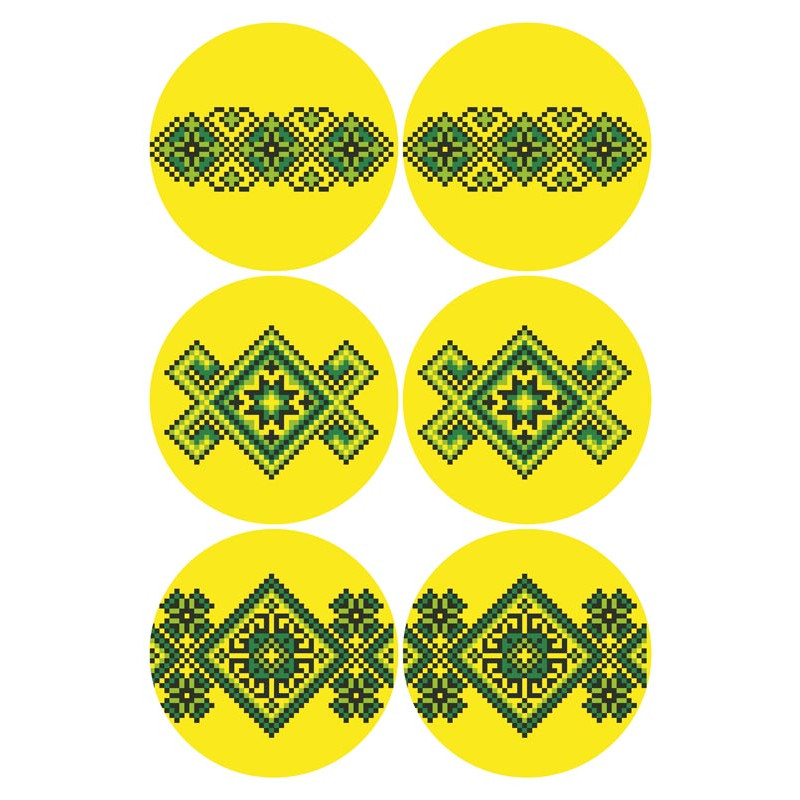 Набор для вышивания бисером Барвиста Вышиванка Украинские узоры 31х31 (ТРпнk)